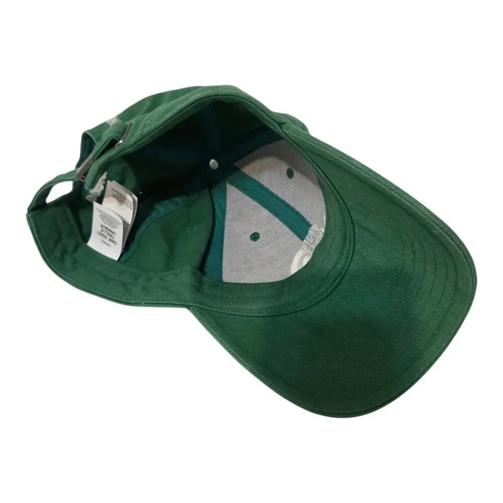 The North Face Berkeley California Hat Cap Green Cotton Adjustable Strapback